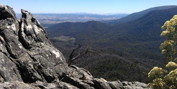 Climbing in the Cathedral Range, Victoria