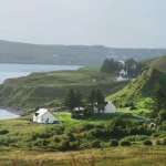 View from Dun Flodigarry Hostel, north-east Skye