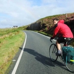 A long and winding road, especially if your bike's a relic!
