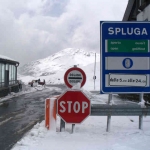 It's Frikin Freezin Mr Bigglesworth: Splugenpass summit