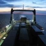 Sleeping on-deck on the overnight ferry to Corfu (Cattle-class)