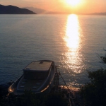 Greek sunset: perfect