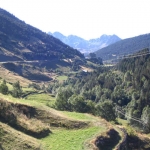 Andorra: View up towards 'Port D'Envalira'